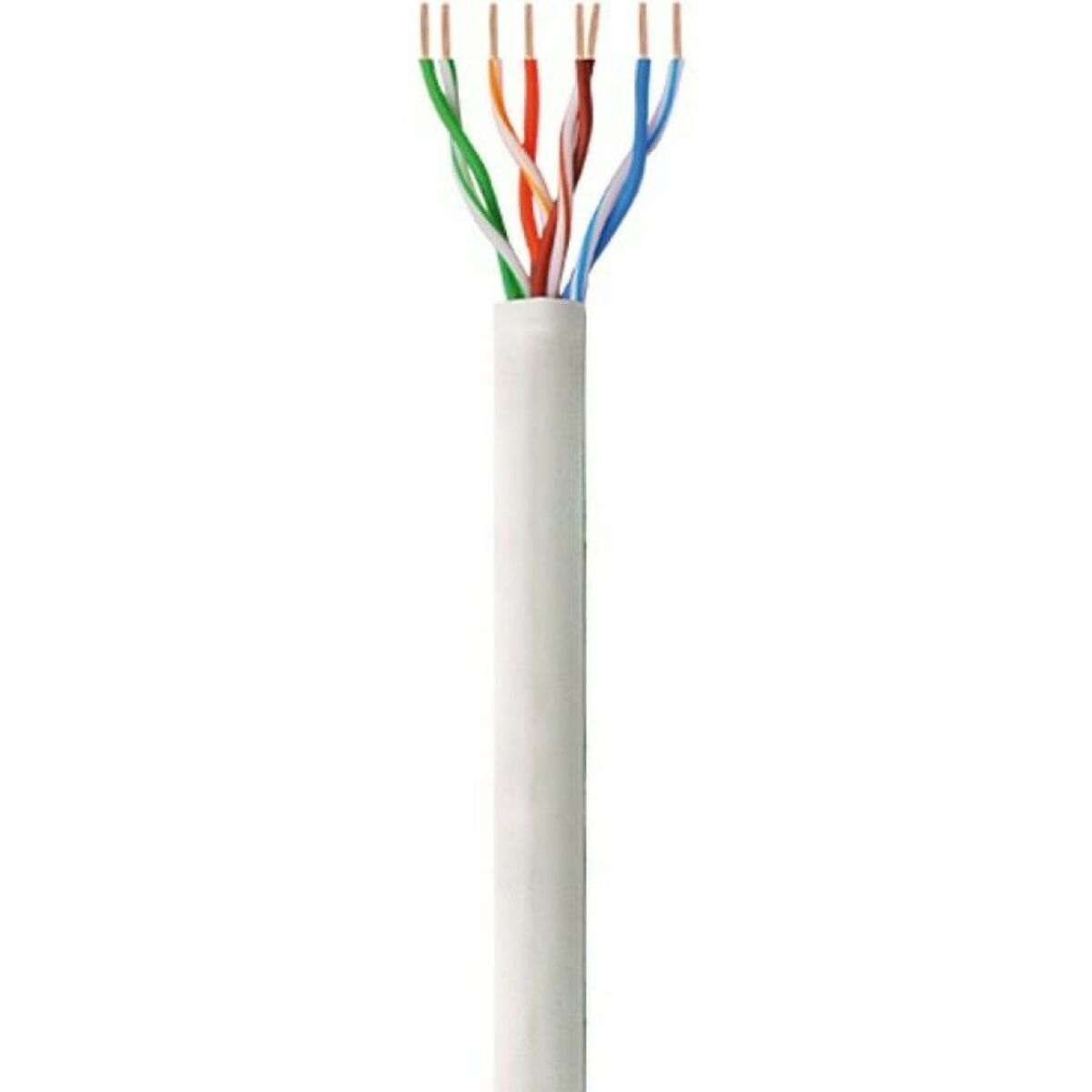 Picture of UTP Category 5e Rigid Network Cable Techly 025640 Grey 305 m