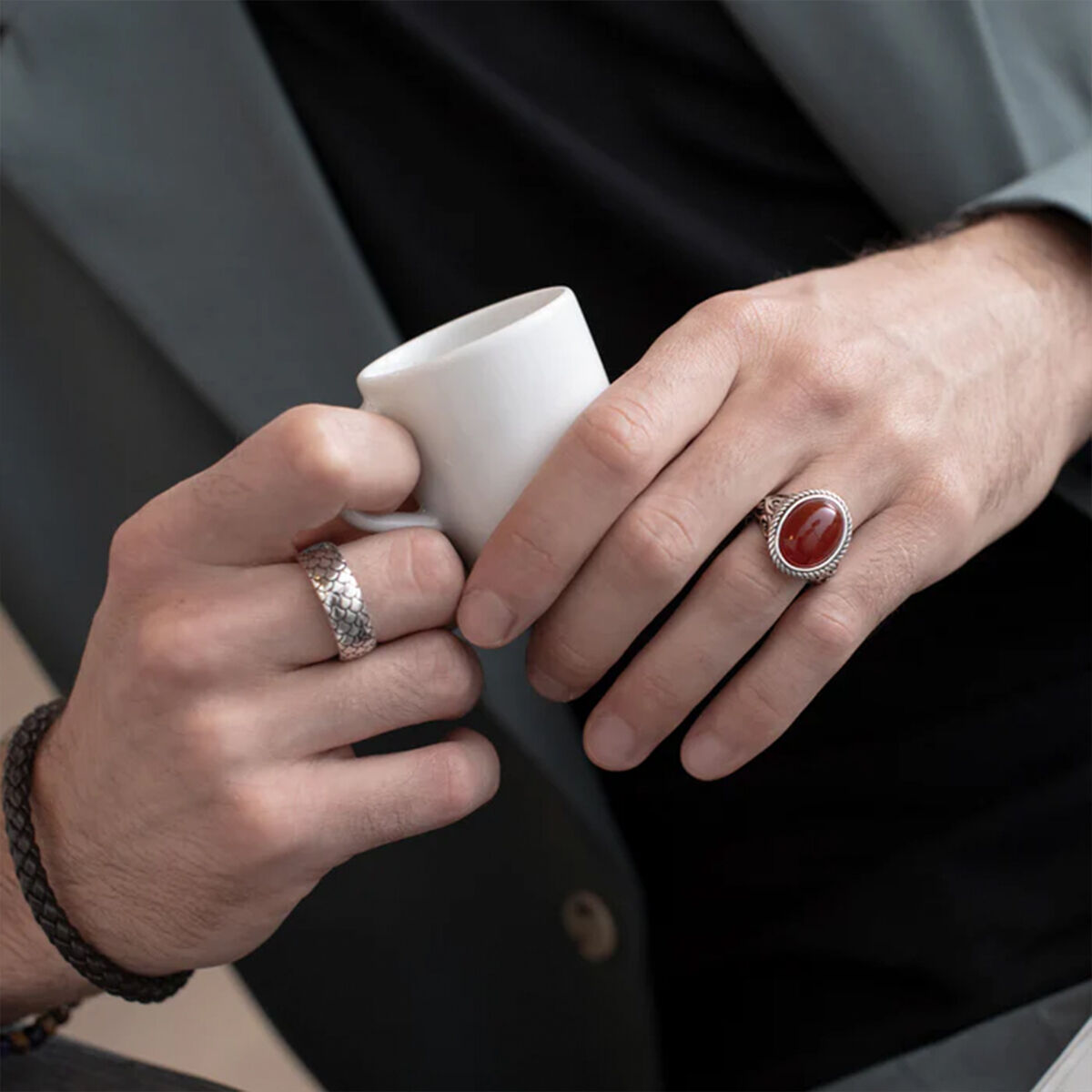 Pierścionek Damski Albert M. WSOX00460.RCA-24 Srebrzysty 24