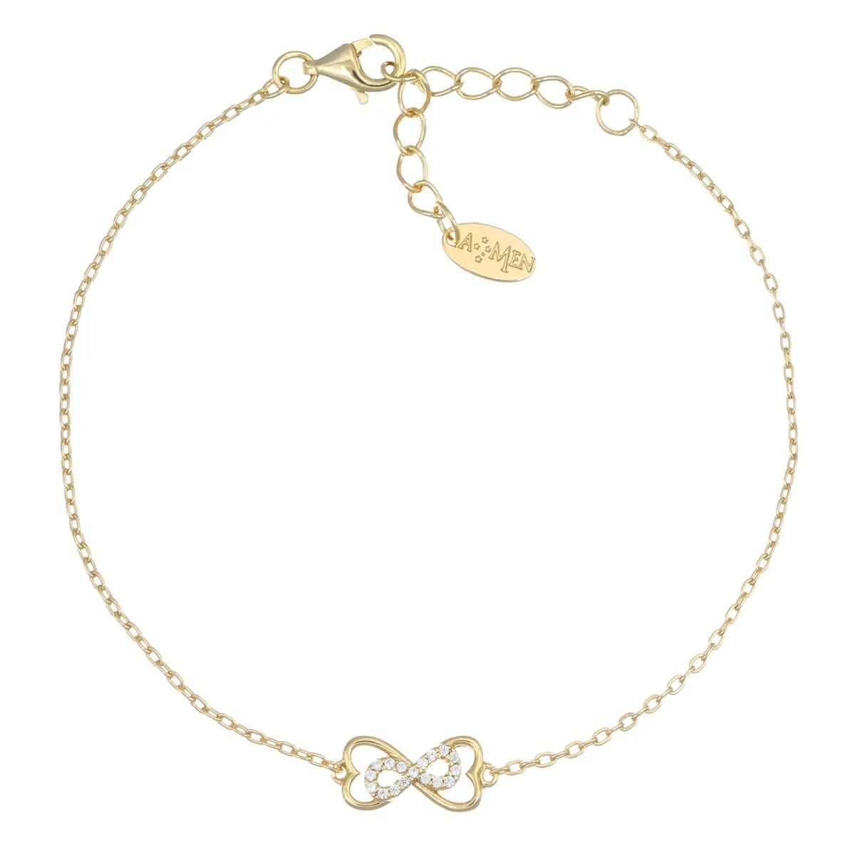 Bracelet Femme Amen BRICGBZ Doré