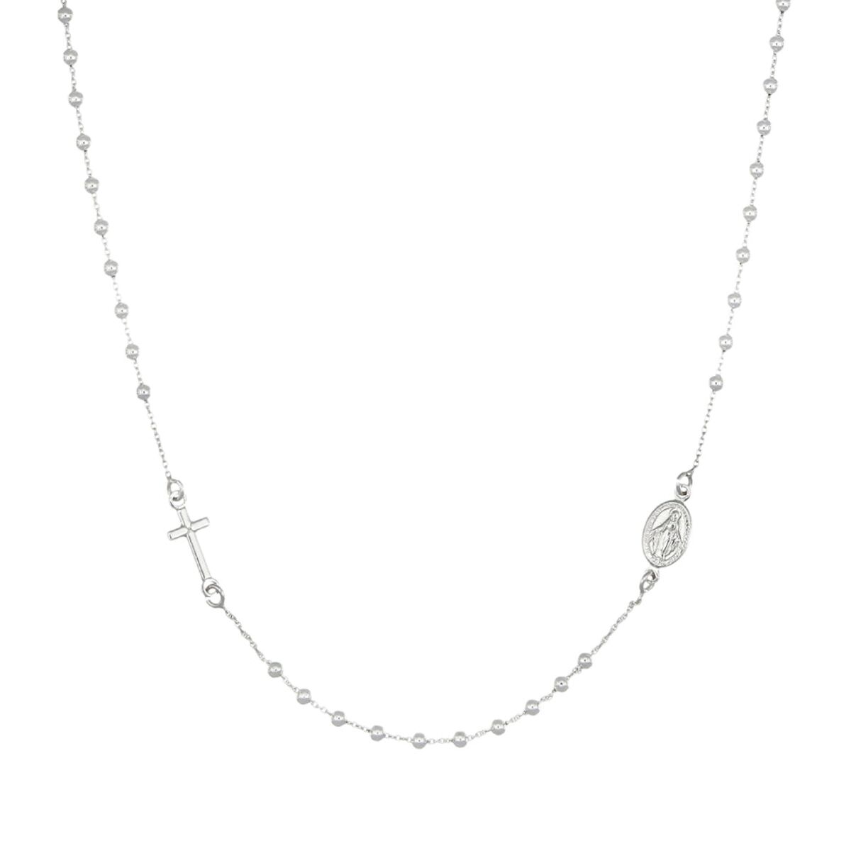 Ketting Dames Amen CROB20 Zilverkleurig