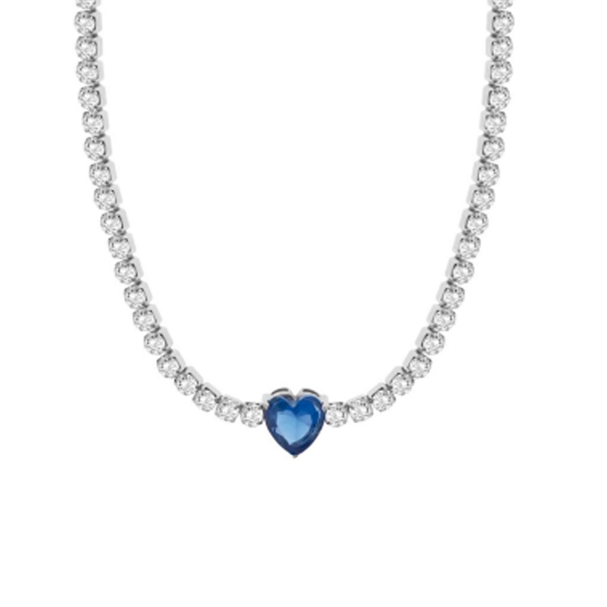 Pendentif Femme LIU JO LJ2445 Argenté Bleu