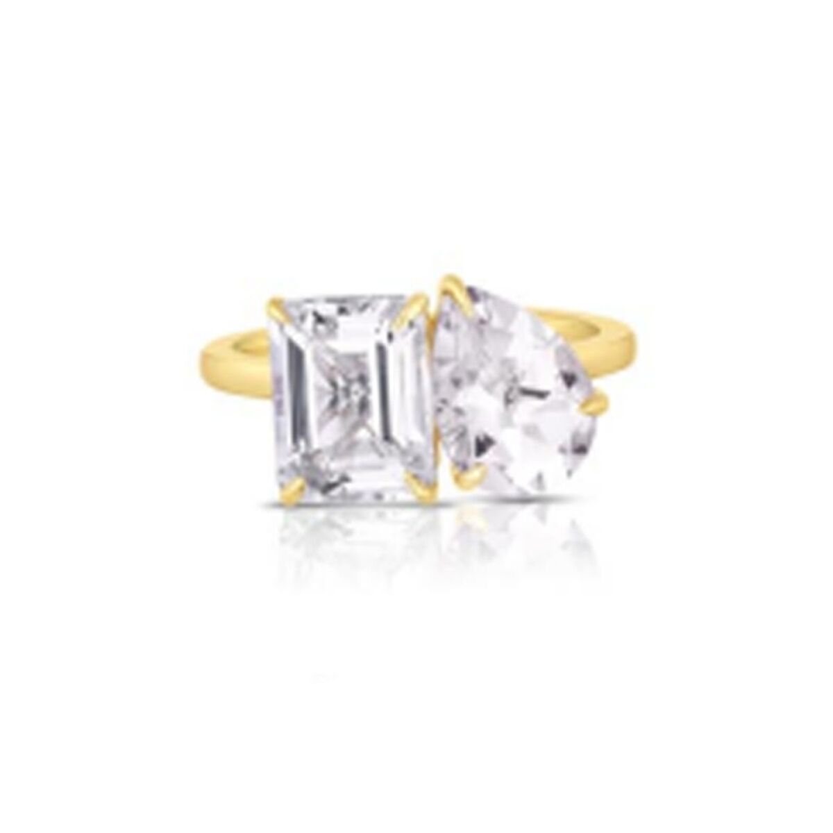 Bague Femme LIU JO LJ2550M14 14 Doré Blanc