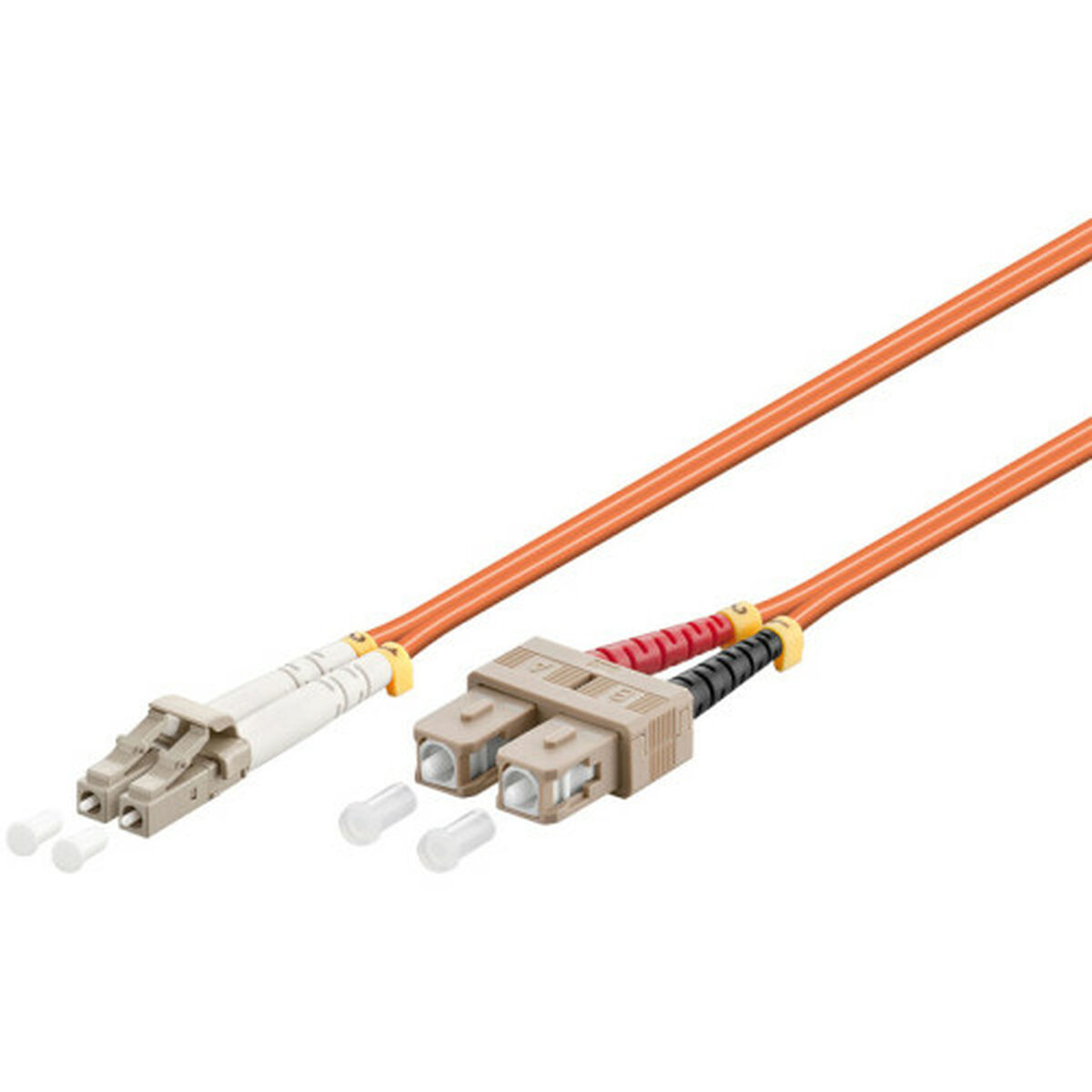 Picture of UTP Category 6 Rigid Network Cable WP WPC-FP1-6LCSC-100 10 m Orange
