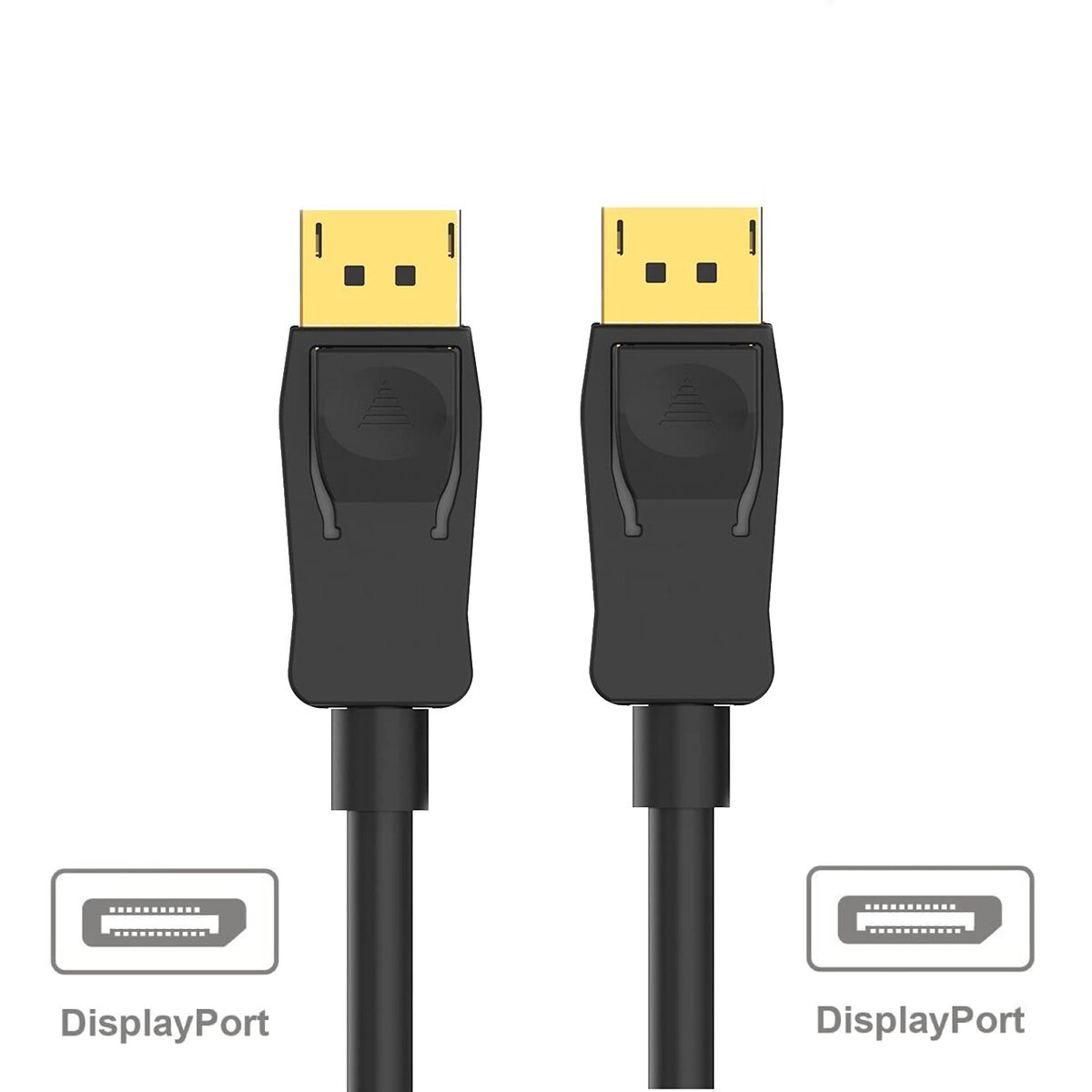 Afbeeldingen van DisplayPort Cable Ewent EW-140100-020-N-P Black 2 m