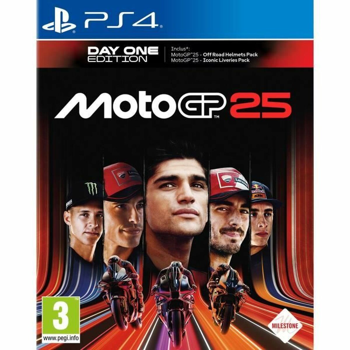 Afbeeldingen van PlayStation 4 Video Game Milestone MotoGP25