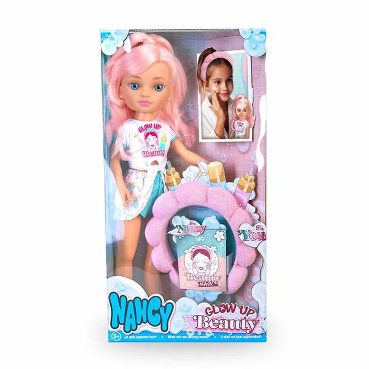 Κούκλα Nancy Glow Up Beauty 42 cm