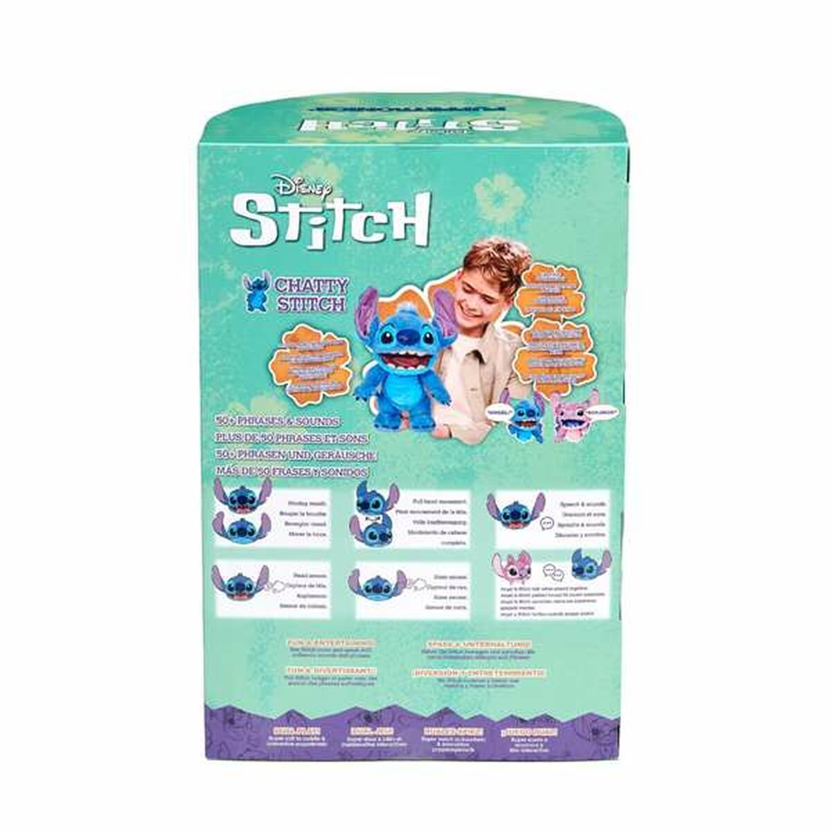 Knuffel Stitch 33,5 x 25 x 14 cm