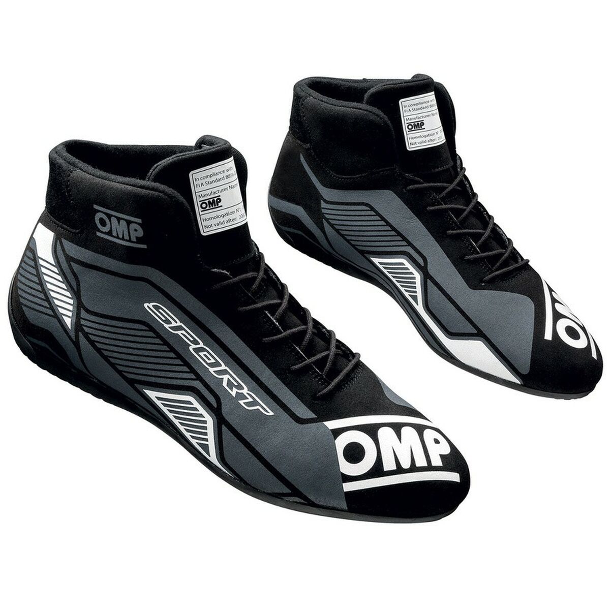 Chaussures de course OMP SPORT Noir/Blanc 44