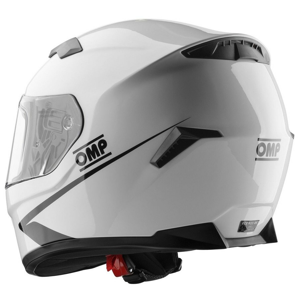 Image secondaire de Casque intégral OMP CIRCUIT EVO2 Blanc XS