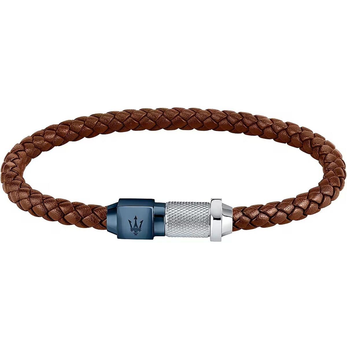 Bracelet Homme Maserati LOGO Cuir Marron