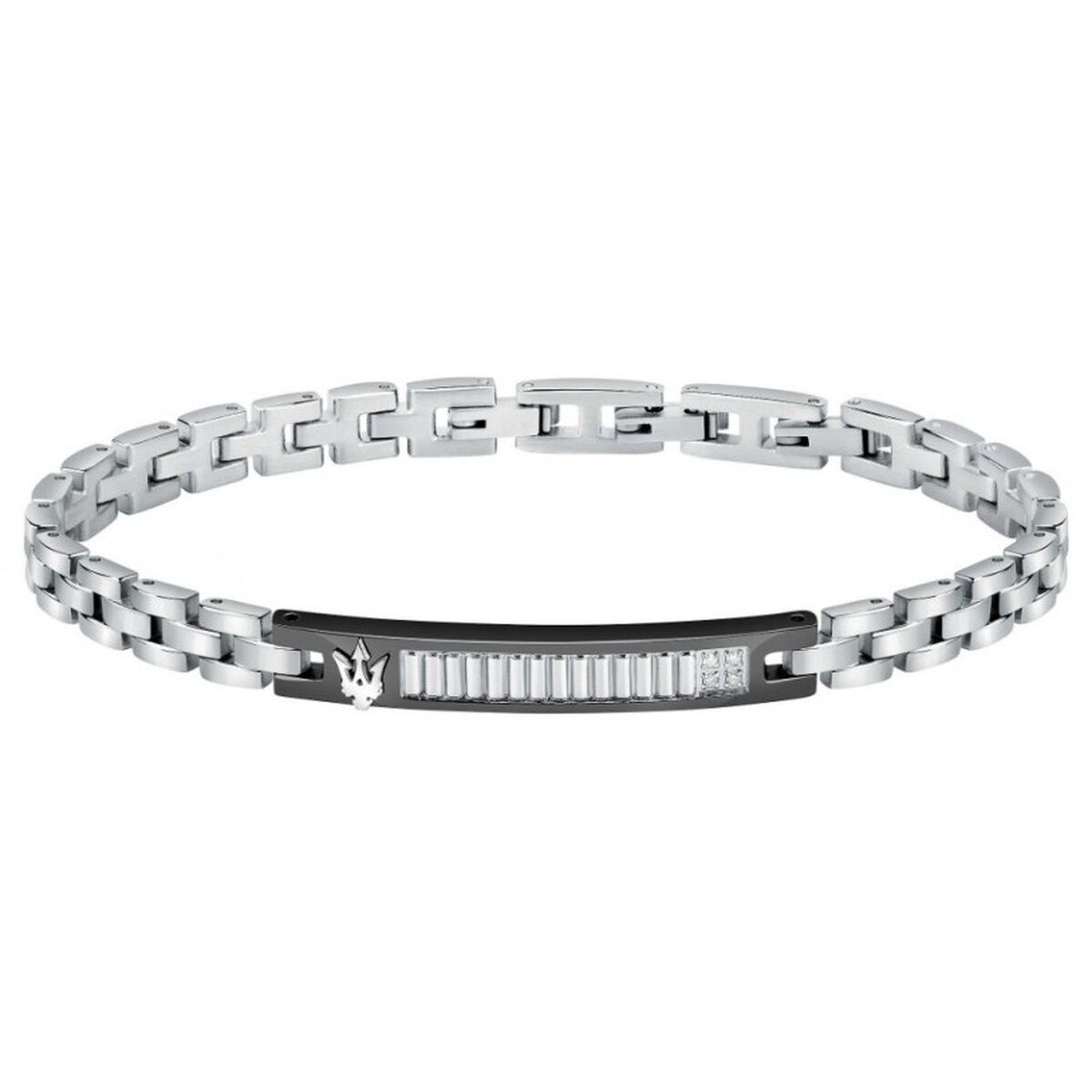 Bracelet Homme Maserati DIAMONDS Acier inoxydable Argenté