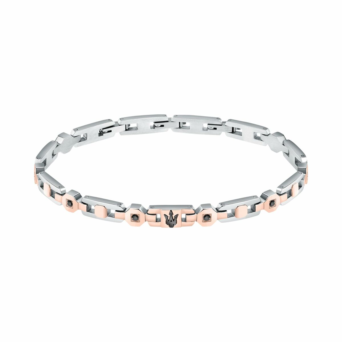 Armband Heren Maserati Roestvrij staal 21,5 cm Zilverkleurig