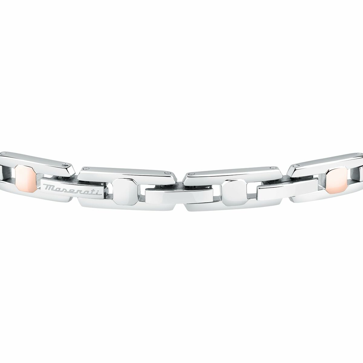 Armband Heren Maserati Roestvrij staal 21,5 cm Zilverkleurig