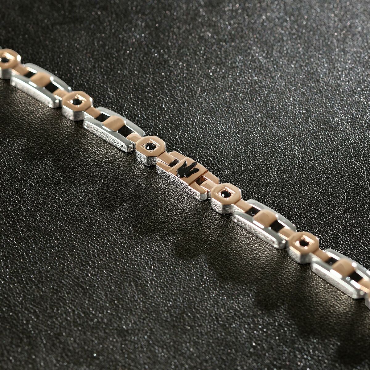 Armband Heren Maserati Roestvrij staal 21,5 cm Zilverkleurig
