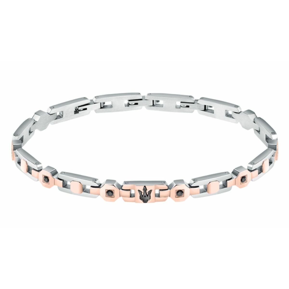 Armband Heren Maserati Roestvrij staal 21,5 cm Zilverkleurig
