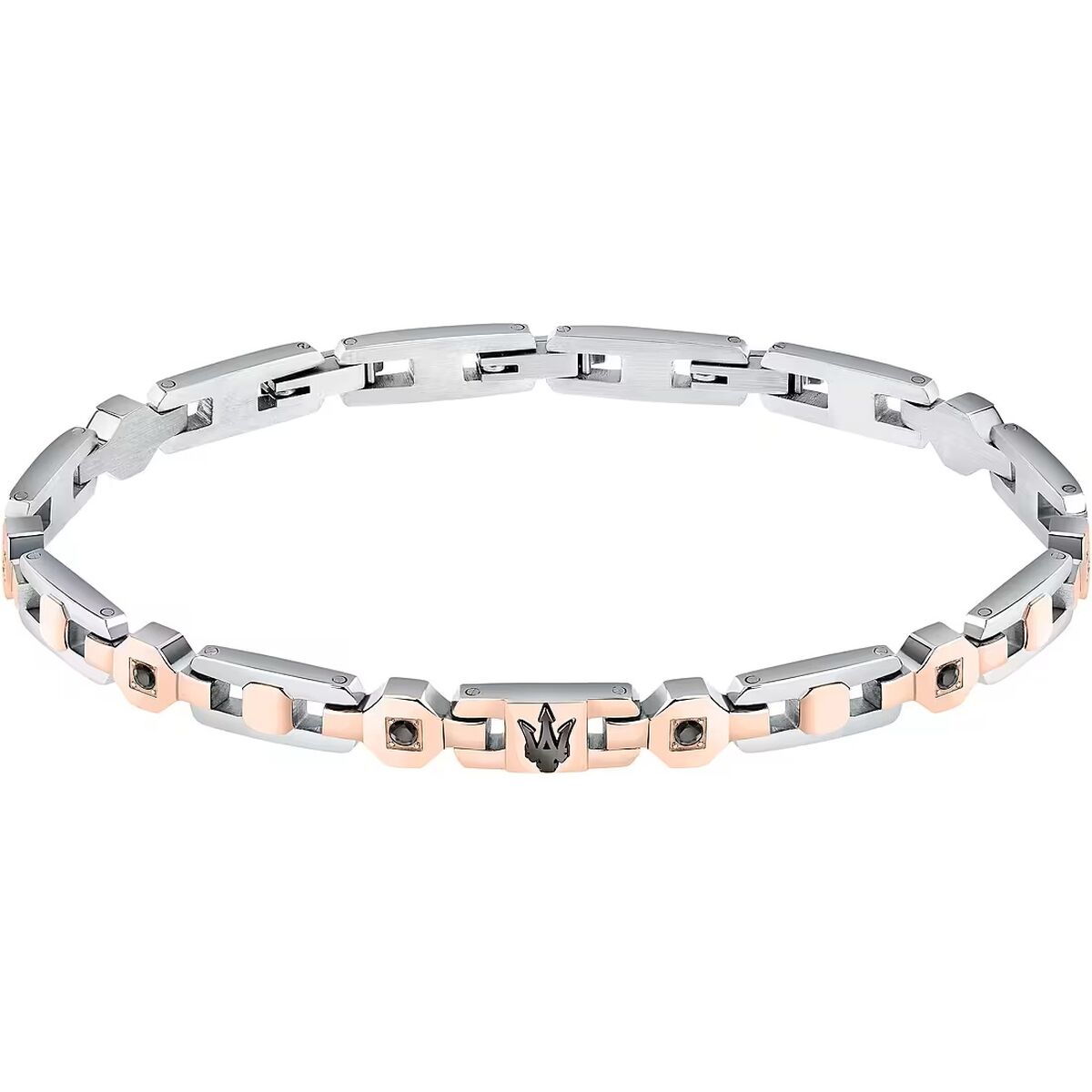 Bracelet Homme Maserati ICONIC Acier inoxydable Argenté