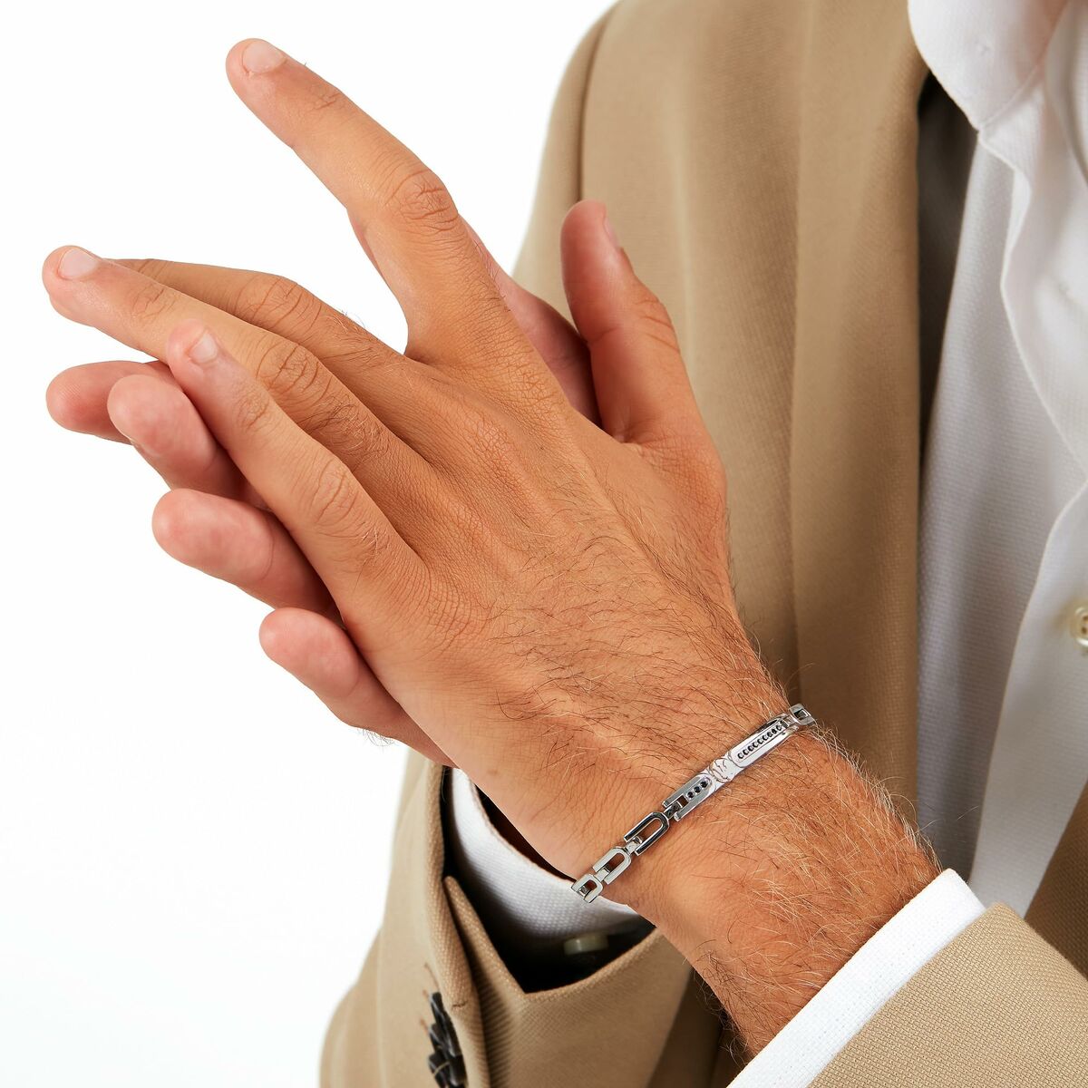 Armband Heren Maserati Roestvrij staal 21,5 cm