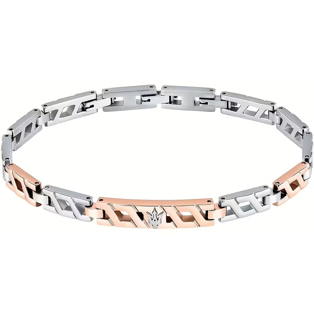 Bracelet Homme Maserati ICONIC Acier inoxydable Argenté