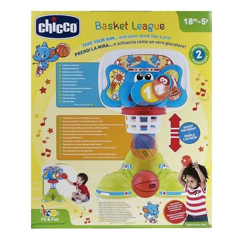 Basketball Basket Chicco 123 (25 x 58 x 36 cm)