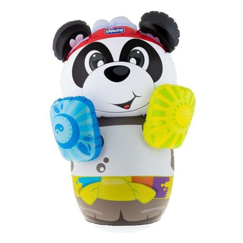 Children's Inflatable Boxing Punchbag with Stand Panda Chicco with sound (60 x 91 x 30 cm)