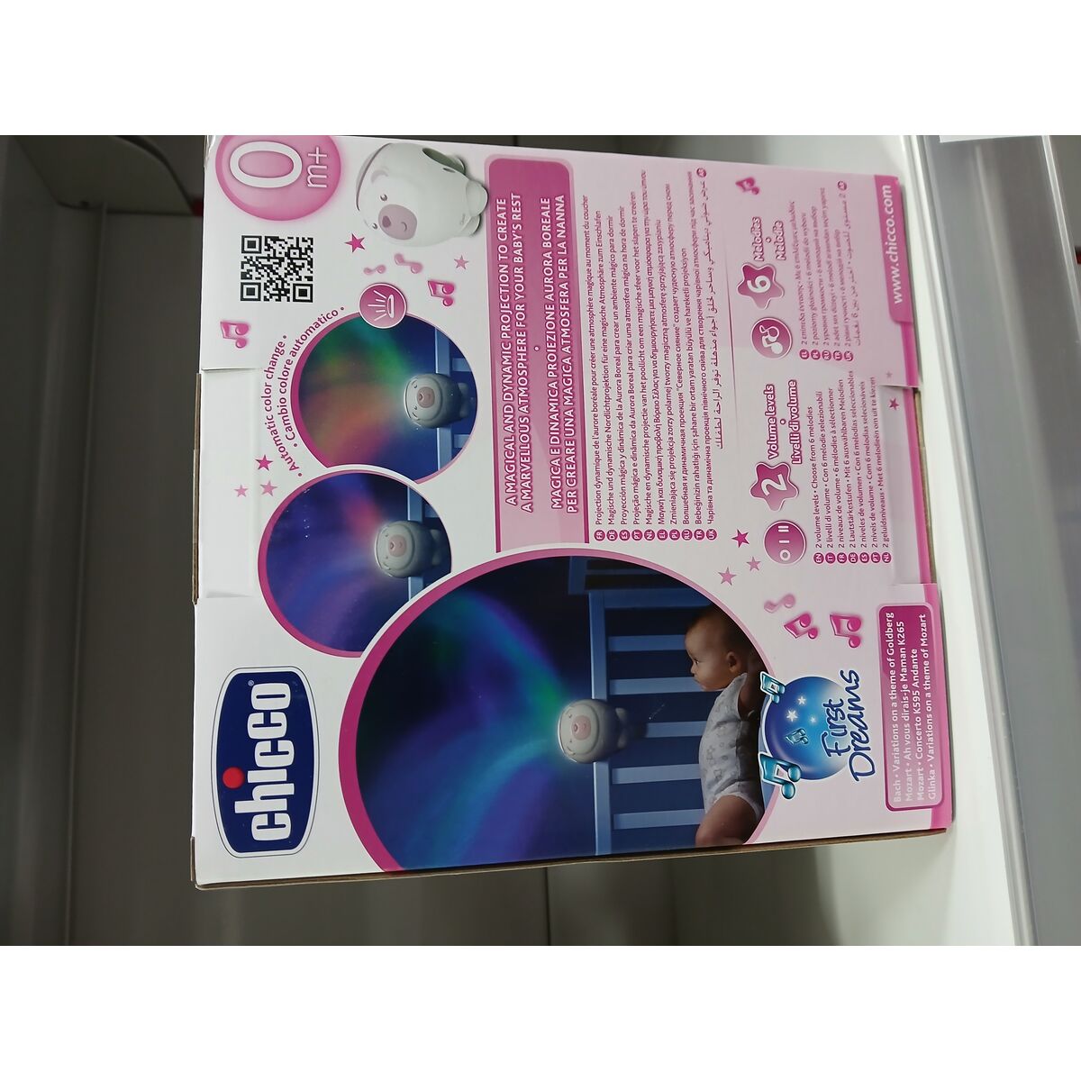 2 in 1 mobile projector Chicco 13 x 13 x 14,5 cm Polar bear