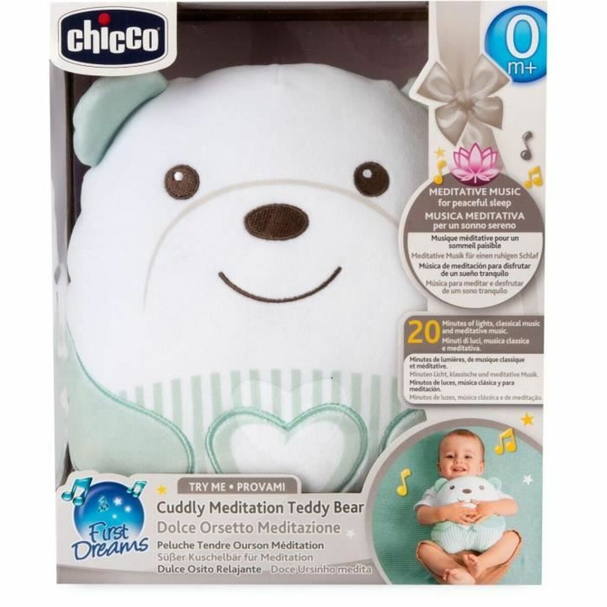Knuffel Chicco Groen