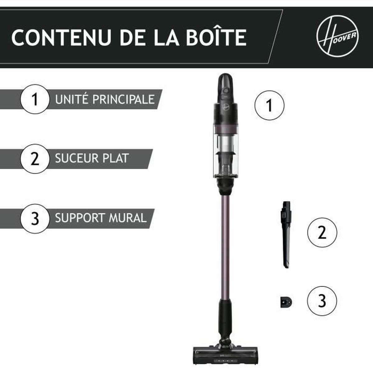 Steelstofzuiger Hoover