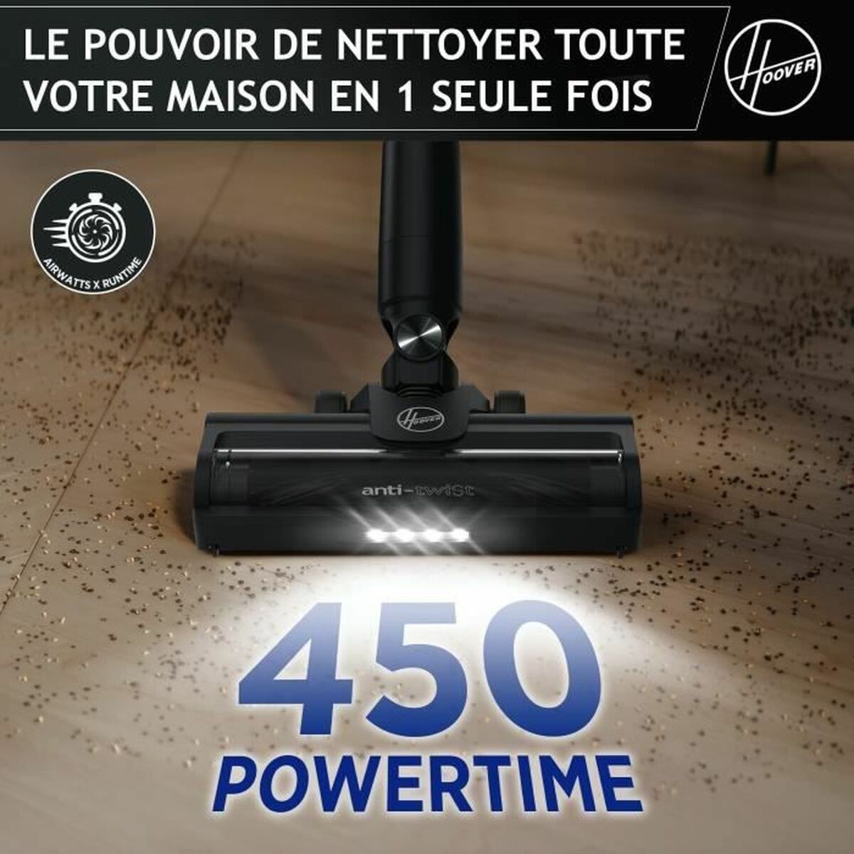 Steelstofzuiger Hoover