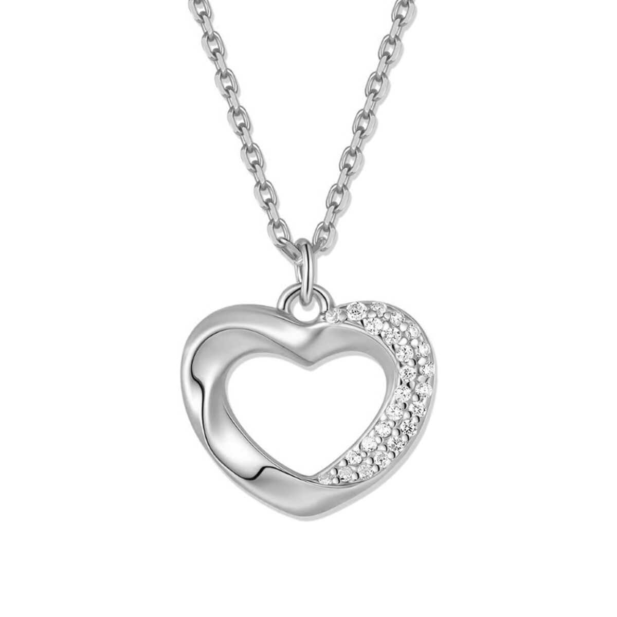 Ketting Dames New Bling 9NB-1723 Zilverkleurig