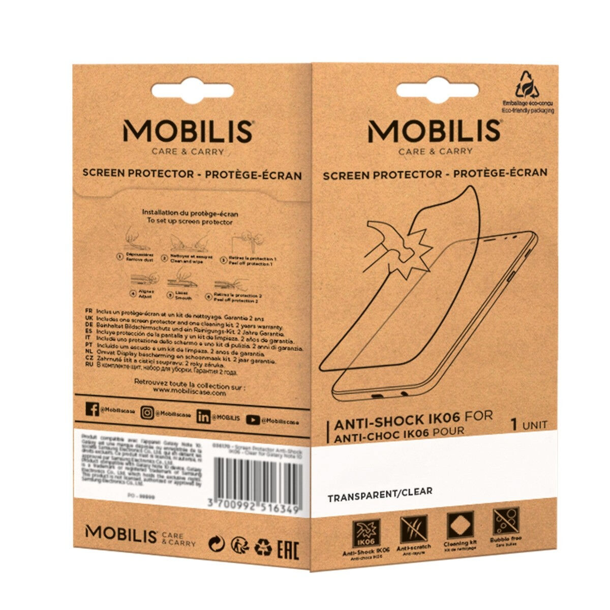 Obrazek Mobile Screen Protector Mobilis Galaxy A54 5G Samsung Samsung Galaxy A54 5G