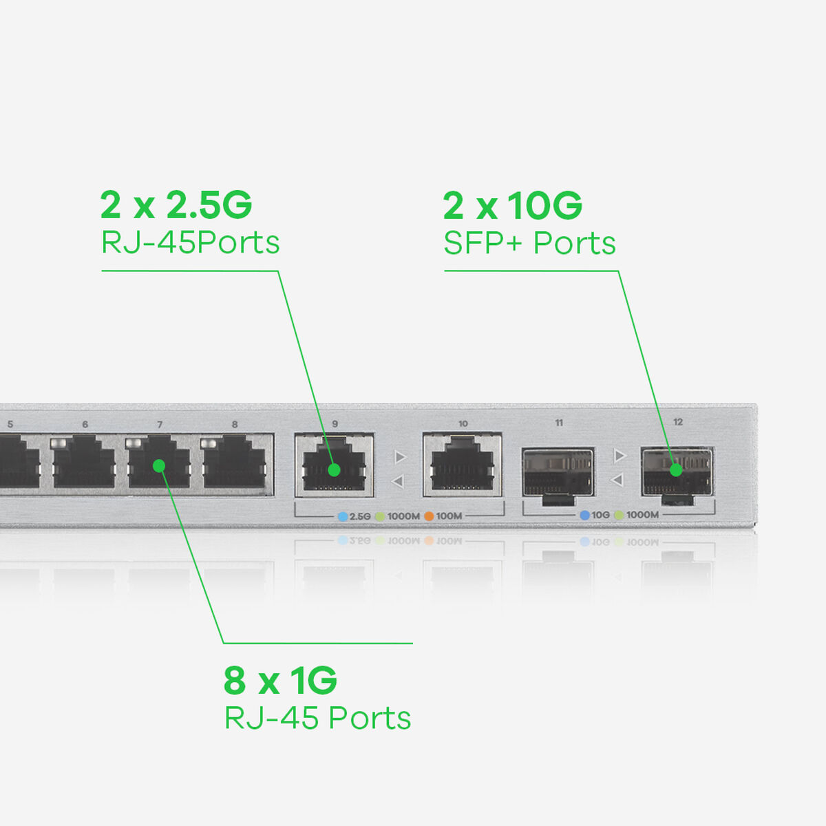 Afbeeldingen van Switch ZyXEL XGS1210-12-ZZ0102F