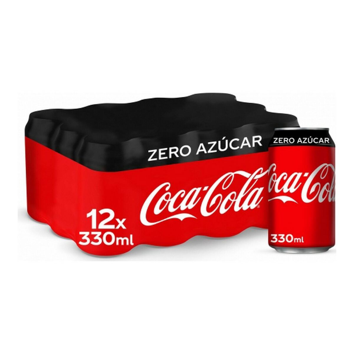 Boisson rafraîchissante Coca-Cola Zero (12 x 33 cl)