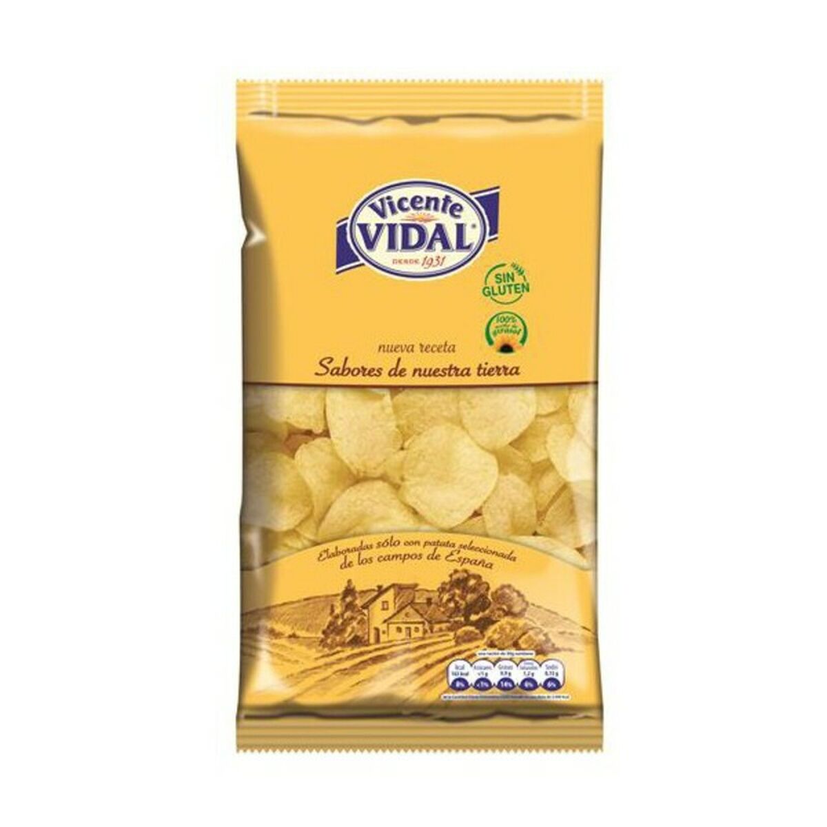 Chips Vicente Vidal (160 g)