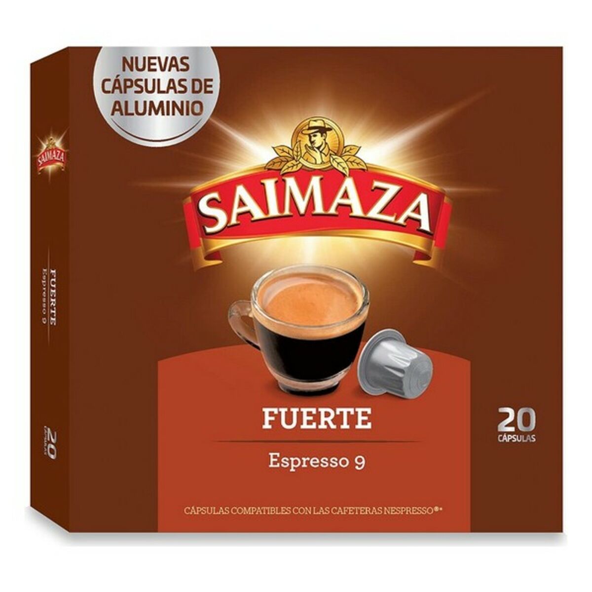 Capsules de café Saimaza Espresso 9 (20 uds)
