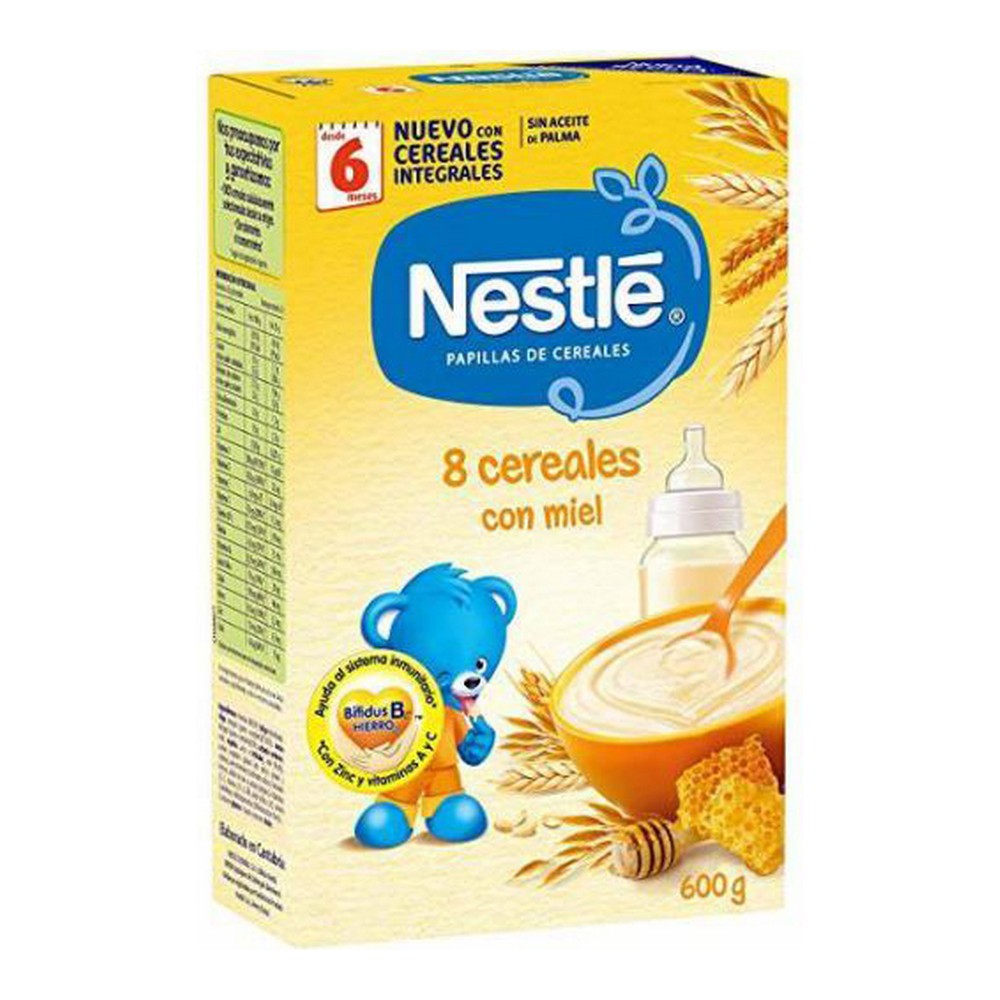 Purée pour bébé Nestle Céréales Miel (600 gr)