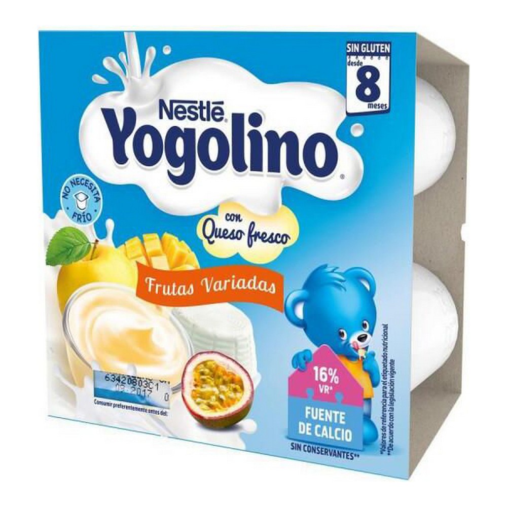 Yoghourt Nestle Yogolino Fromage Frutas (4 x 100 gr)