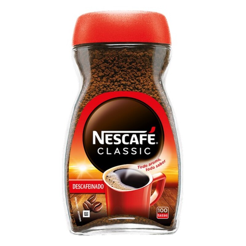 Soluble Coffee Classic Nescafé Decaffeinated (200 g)