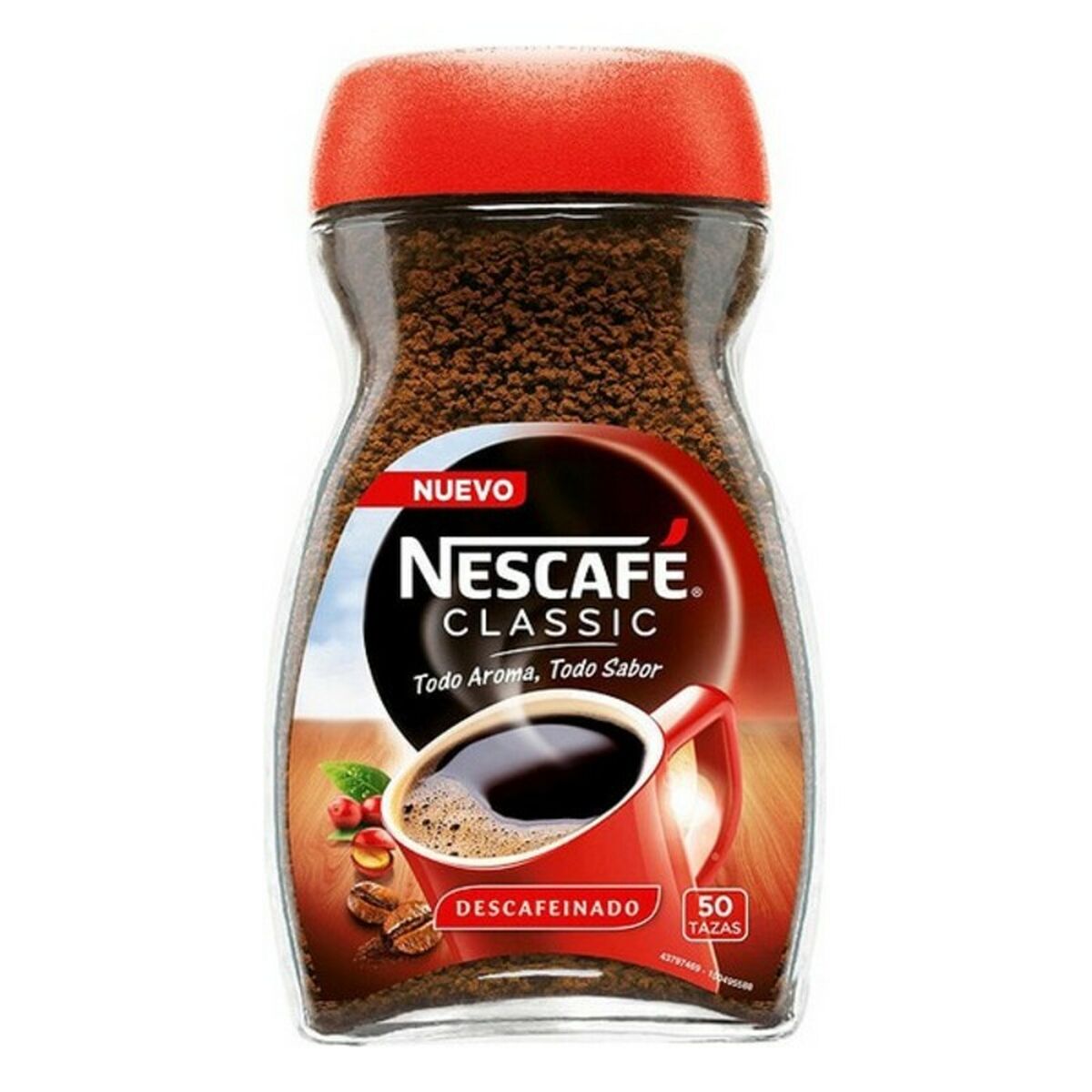 Soluble Coffee Nescafé Cafeïnevrij (100 g)