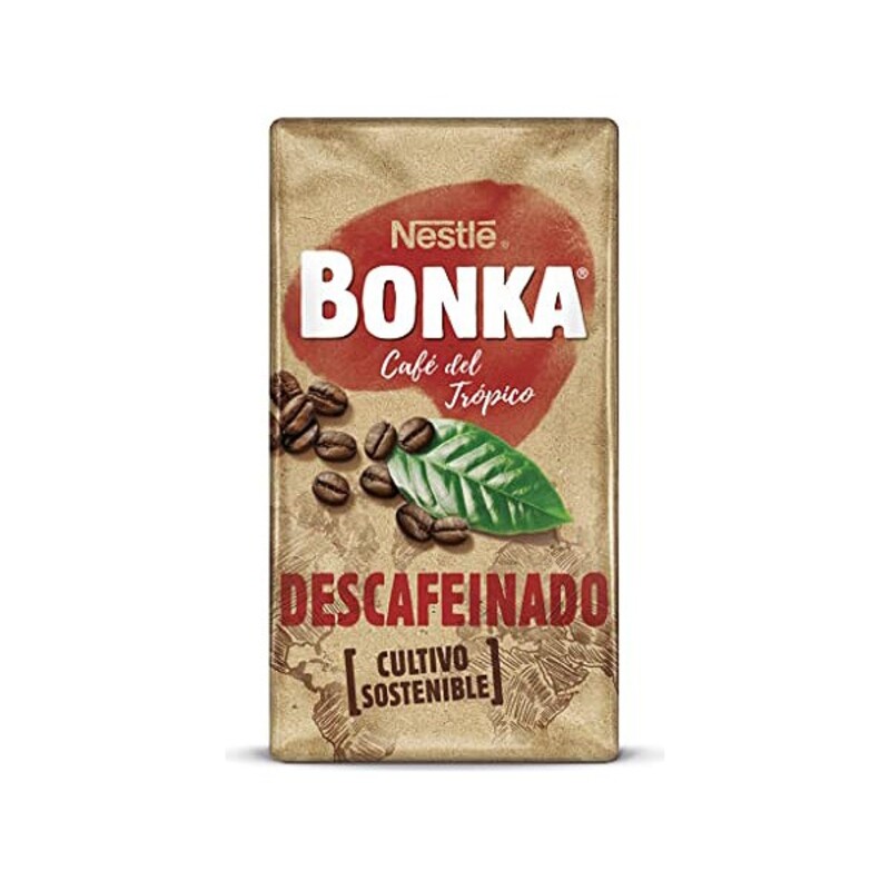 Gemalen koffie Bonka Cafeïnevrij (250 g)