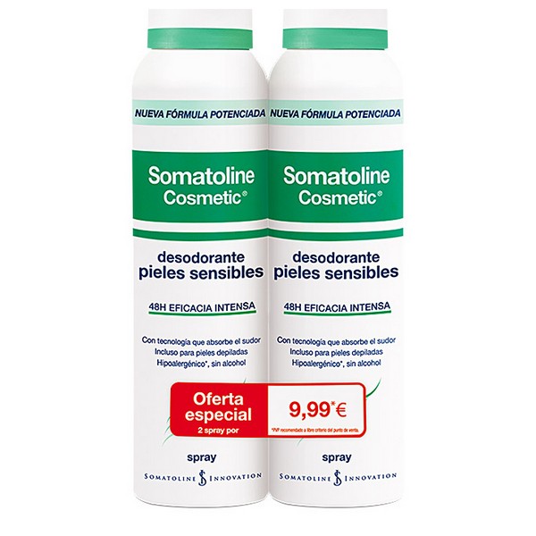 Spray déodorant Somatoline (2 pcs)   