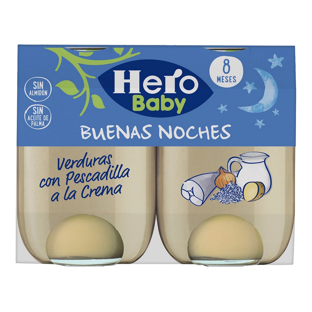 Babyvoeding Hero Buenas Noches Groentes Heek (2 x 190 gr)