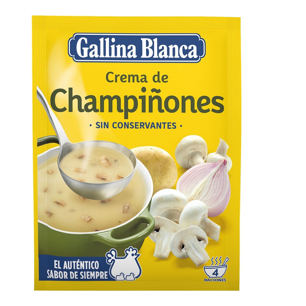 Groentecrème Gallina Blanca Champignons (62 g)
