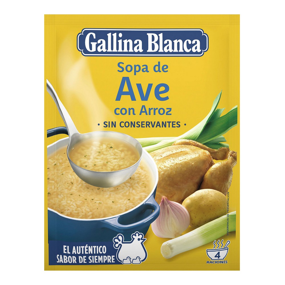 Soup Gallina Blanca Rice Game (80 g)