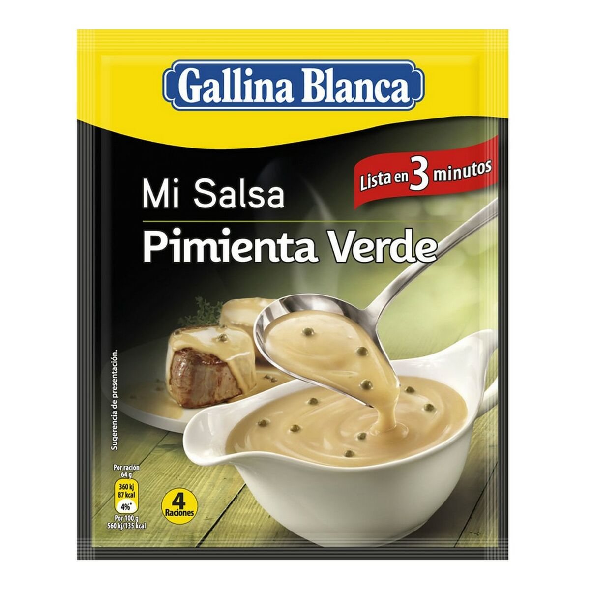 Green Pepper Sauce Gallina Blanca (50 g)