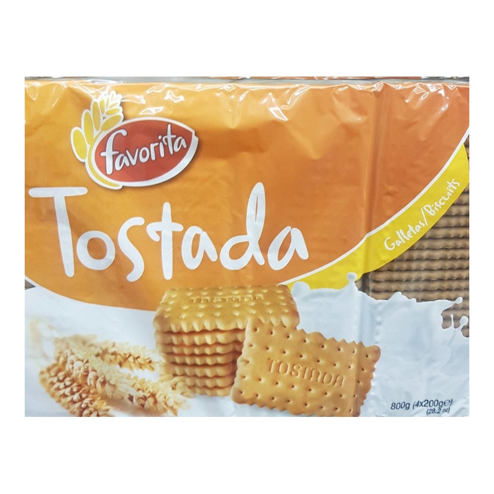 Biscuits Favorita Toasted (4 x 200 g)