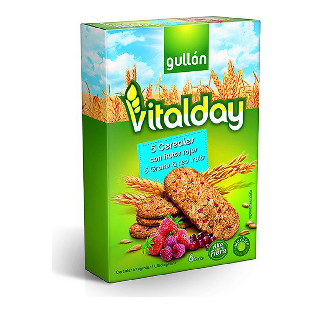 Biscuits Gullón Vitalday Fruits rouges (240 g)