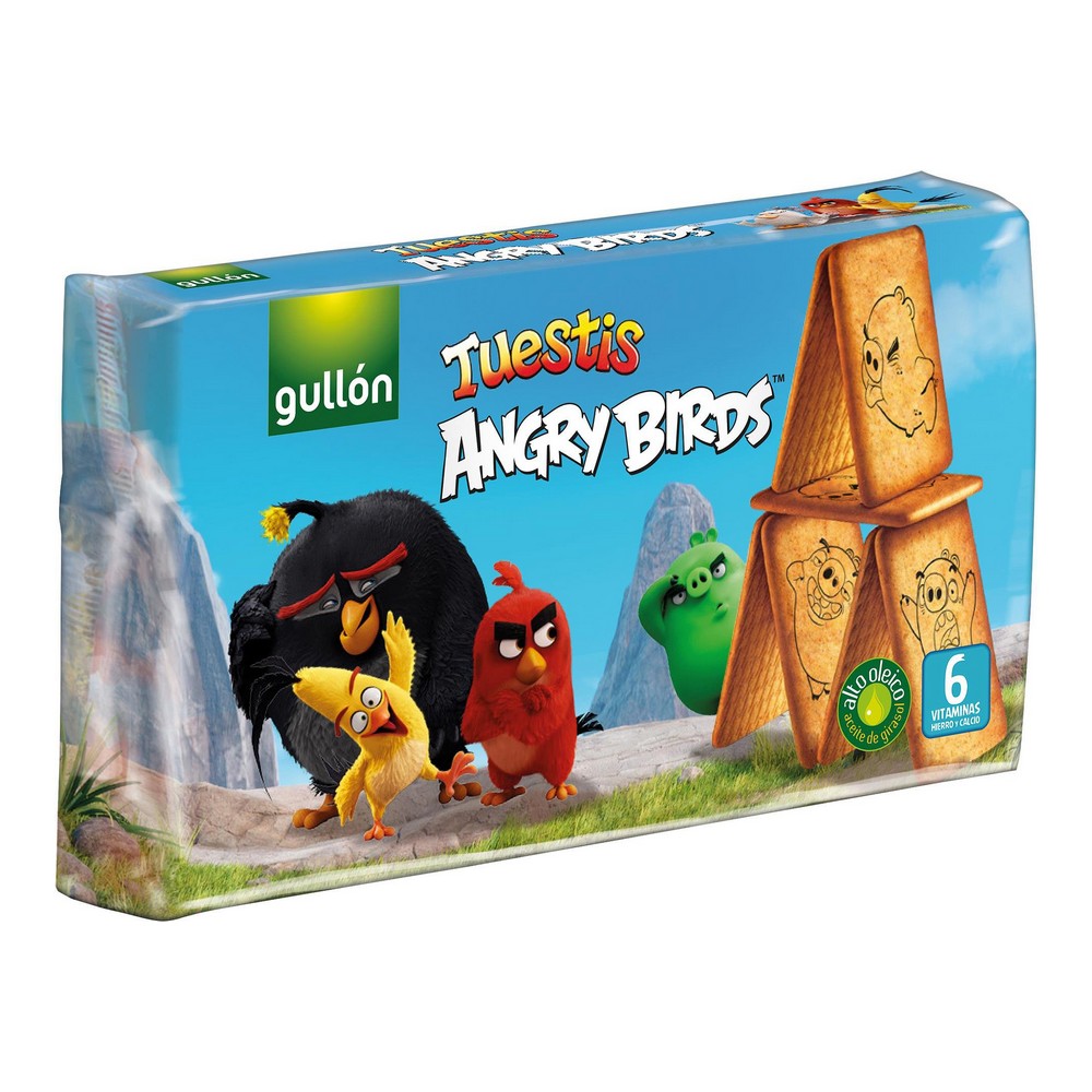 Biscuits Gullón Tuestis Angry Birds (400 g)