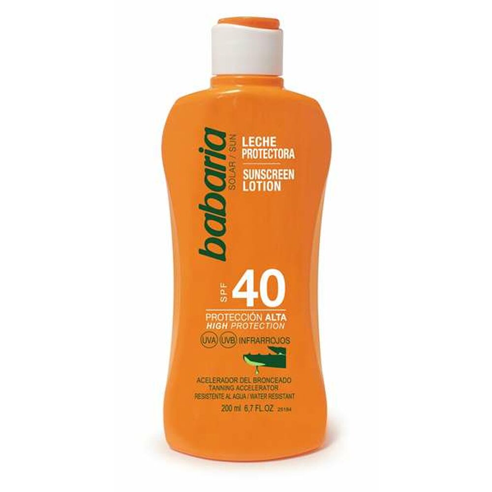 Sun Milk Babaria F-40 Aloe Vera (200 ml)