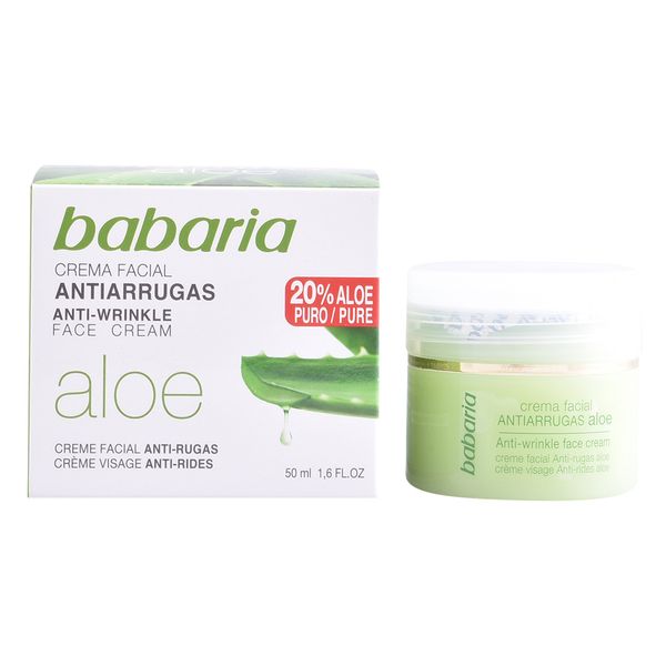 Crème antirides Aloe Vera Babaria (50 ml)   