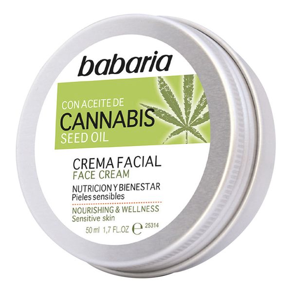 Crème visage nourrissante Cannabis Babaria (50 ml)   